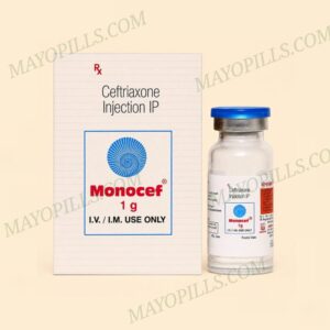 Monocef Ceftriaxone 1 gm Injection
