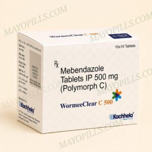 Wormeeclear C 500mg Tablets - Mebendazole 500 mg